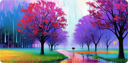 Forest Scenery Art